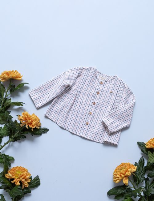 Camisa Pinzas Cuadro Poppy Camisa Pinzas Cuadro Poppy