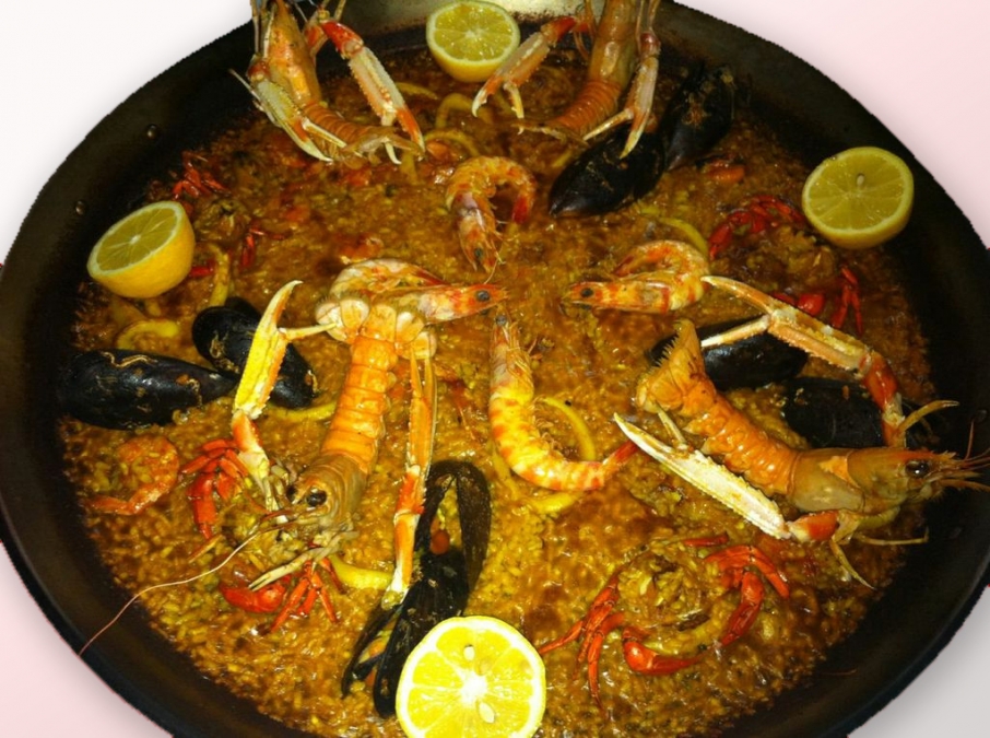 Paella Marinera Restaurante La Casa Valencia Madrid